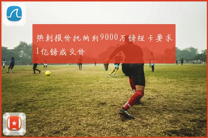 热刺报价托纳利9000万镑纽卡要求1亿镑成交价